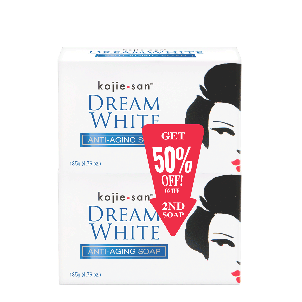 Kojie San Total Dream White Treatment Set - Soap, Lotion, Cr