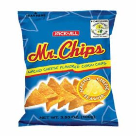 Jack 'N Jill Mr. Chips Nacho Cheese Family 100G