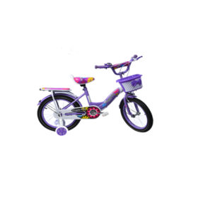 Landway Bmx  Bike With Basket 12 Inch  Purple Color