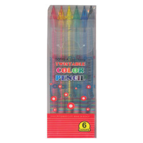Color Pencil Twistable 6Col Dong-A  - Each