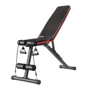Sit-Up Bench Exerciser, Adjustable W/Rope