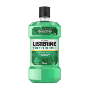 Listerine Fresh Burst Mouthwash 750Ml