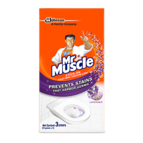 Mr. Muscle Toilet Bowl Cleaner Stick Lavander 10G