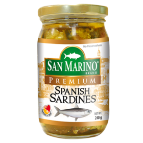 San Marino Premium Spanish Sardines 240G