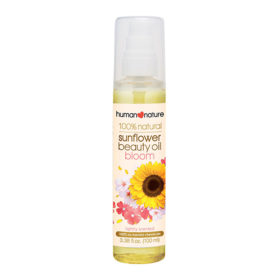 Human Nature Sunflower Beauty Oil Bloom Lightly Scented 100Ml