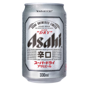 Asahi Super Dry Beer Can 330Ml