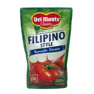 Del Monte Tomato Sauce Filipino Style Sup Royce 250G