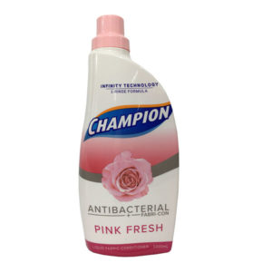 Champion Fabric Softener Antibacterial Pink Fresh 1L