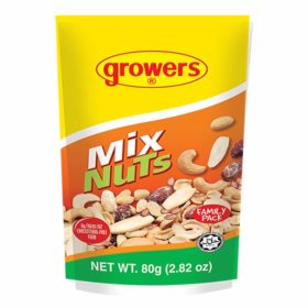 Growers Mix Nuts 80G