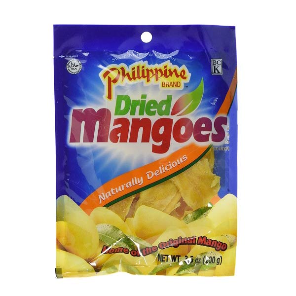 Philippine Brand Dried Mangoes Sliced 100G