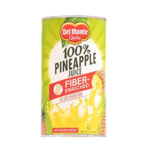 Del Monte 100% Pine Juice Fiber-Enriched 46Oz