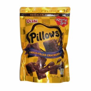 Oishi Pillows Choco-Filled Crackers 150G