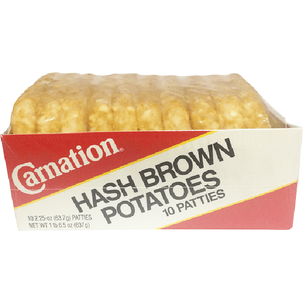 Carnation Hash Brown 10Pcs