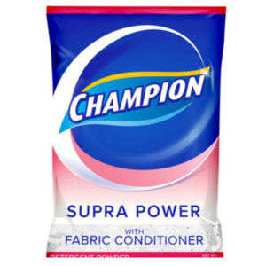 Champion Powder Supra Power With Fabric Conditioner 120G
