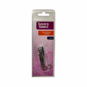 Savers Select Fingernail Clippers With File And Chain 1Pc