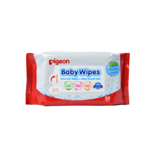 Pigeon Baby Wipes Water Base 30'S