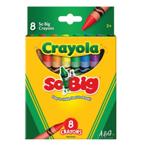Crayons So Big 8C Crayola (12'S) - Each