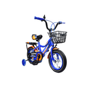Landway Bmx Bike With Basket 12Inch  Blue And Orange Combination