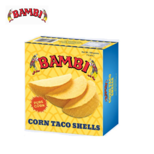 Bambi Corn Tacos Shell 12Pcs