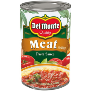 Del Monte Pasta Sauce Meat 24Oz