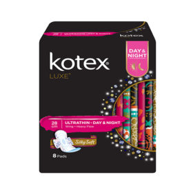 Kotex Feminine Pad Luxe Ultrathin Day & Night 28Cm 8Pcs