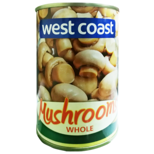 West Coast Mushroom Whole 400G