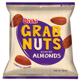 Oishi Grab Nuts Almonds 30G