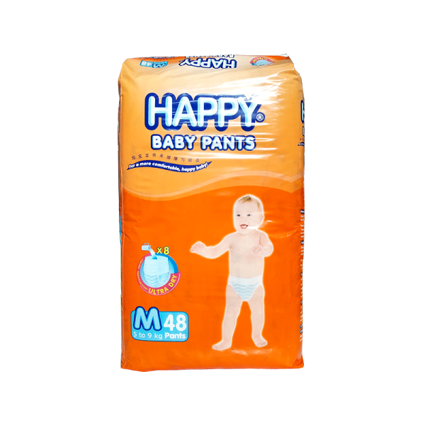 Happy Baby Pants Medium 48Pcs
