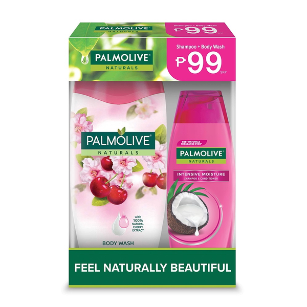 Palmolive Naturals Body Wash Calming Pleasure 200Ml + Posh Pink 90Ml @ P99