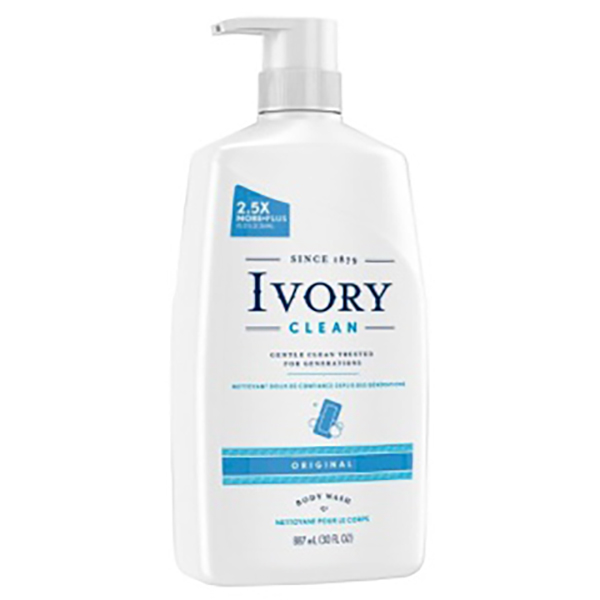 Ivory Clean And Simple Original Scented Bodywash 30Oz