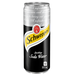 Schweppes Soda Water 325Ml