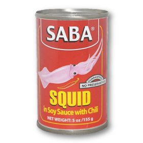 Saba Squid In Soy Sauce With Chili 155G