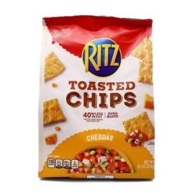 Ritz Toasted Chips Cheddar 8.1Oz