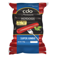 Cdo Premium Hotdogs Super Jumbo 1Kg