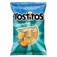 Frito Lay Tostitos Chips White Corn Restaurant Style 10Oz