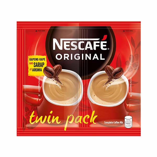 Nescafe Original 3-In-1 Coffee Twin Pack 52g Pack Of 10