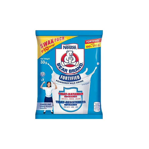 Bear Brand Fortified Powdered Milk 33g