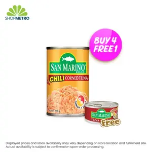 Buy 4 San Marino Chili Corned Tuna 150g Free San Marino Tuna Spread 85g