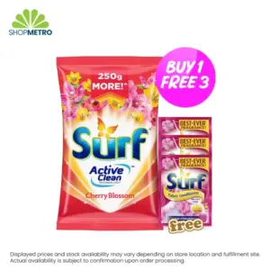 Buy 1 Surf Powder Cherry Blossom 1100g Free 3 Surf Fabcon Blossom Fresh Sachet 25ml