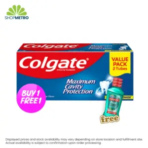 Buy 1 Colgate Great Regular Flavor 132g Free Colgate Plax Freshmint Green 60ml