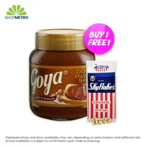 Buy 1 Goya Choco Spread Double Hazelnut 350g Free 2pcs Skyflakes Hp Cracker 100g