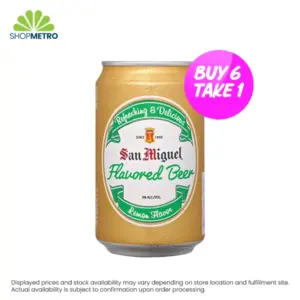 Buy 6 Take 1 San Miguel Lemon Can 330ml