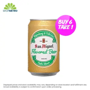 Buy 6 Take 1 San Miguel Apple Can 330ml