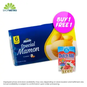 Buy 1 Pack Monde Special Mamon Classic 43g Free Dutchmill Yogurt Strawberry 90ml