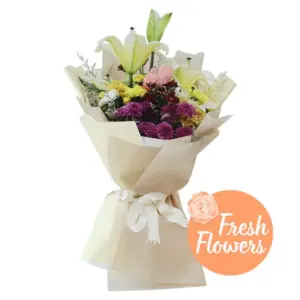 Beautiful Flower Bouquet - Fresh, Vibrant Blooms For Any Celebration