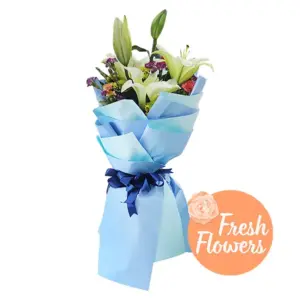 Charming Flower Bouquet - Fresh, Colorful Blooms For Every Occasion