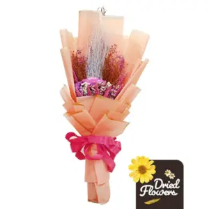 Rustic Dried Flower Bouquet - Long-Lasting Natural Beauty for Gifting or Decor