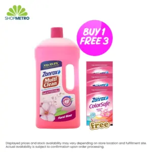 Buy 1 Zonrox Multi Clean Floral Blast 900ml Free Zonrox Colorsafe Blsm30ml