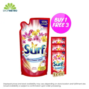 Buy 1 Surf Liquid Detergent Cherry Blossom Pouch 900ml Free Surf Liquid Cherry Blossom 64ml