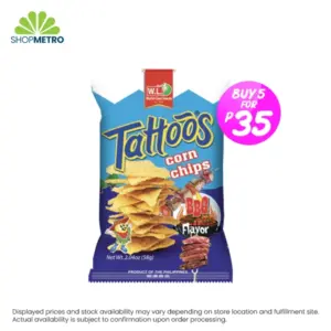 Buy 5 Tattoos Corn Chips Bbq Flavor  58g